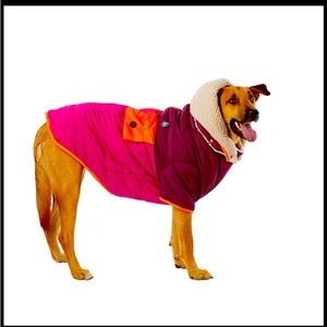 Pink Dog coat!